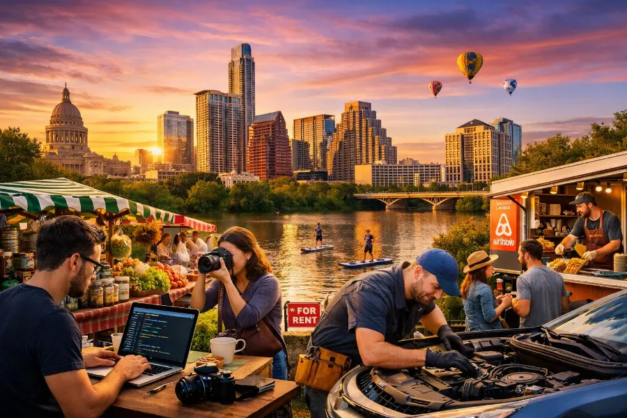 Best Side Hustles in Austin