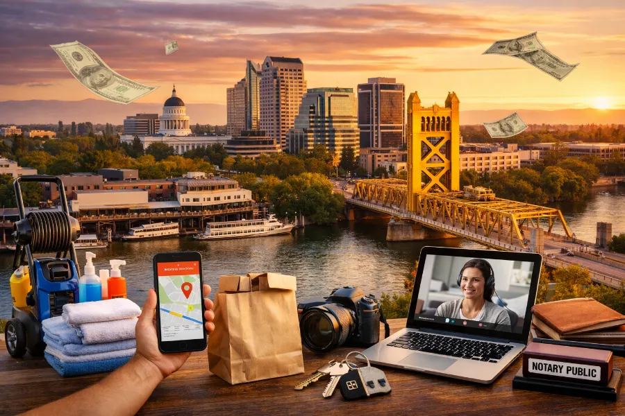 Best Side Hustles in Sacramento