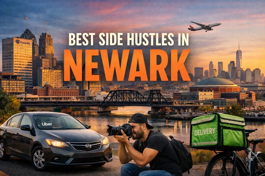 best side hustles in newark