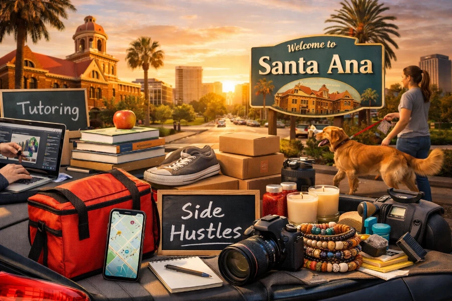 Best Side Hustles in Santa Ana
